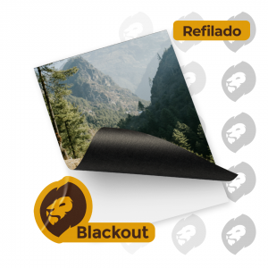 Adesivo Blackout Personalizado Vinil Blackout Tamanho Personalizado 4x0 - Sua arte personalizada  Refile Individual 