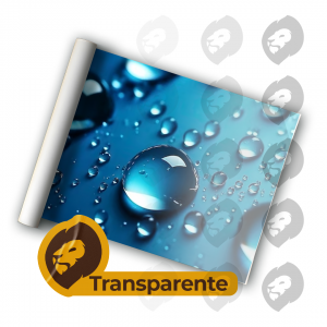 Adesivo Transparente Vinil Transparente Tamanho por Rolo 4x0 - Sua arte personalizada  Sem refile - Por Rolo 