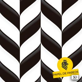 Papel de Parede Adesivo 3D - Zebra      