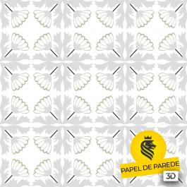 PAPEL DE PAREDE ADESIVO 3D - Azulejos      