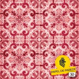 PAPEL DE PAREDE ADESIVO 3D - Azulejos